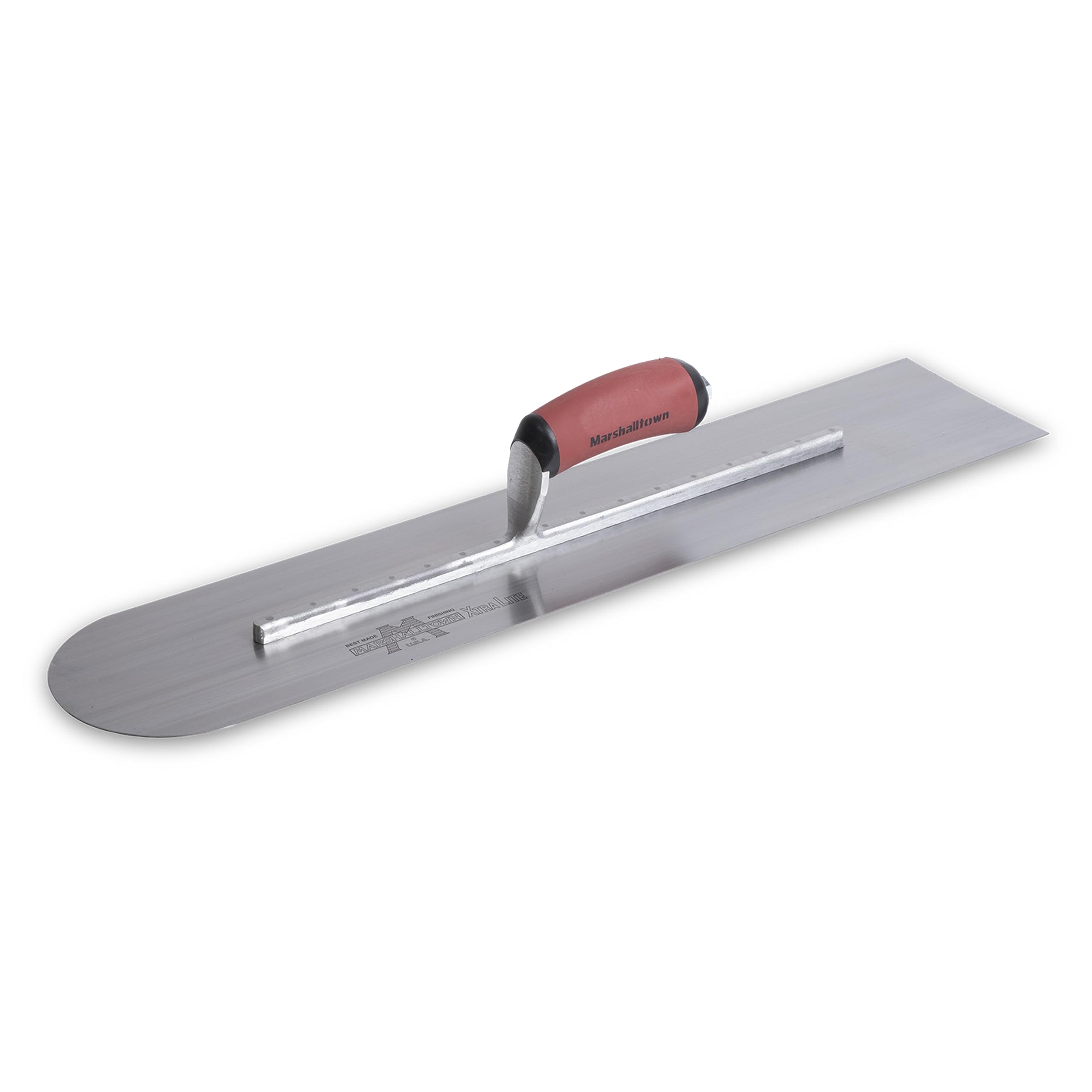 Marshalltown Rounded Front Finishing Trowels, DuraSoft Handle Material, 610mm Length, 102mm Width, Made in The USA, MXS244RD