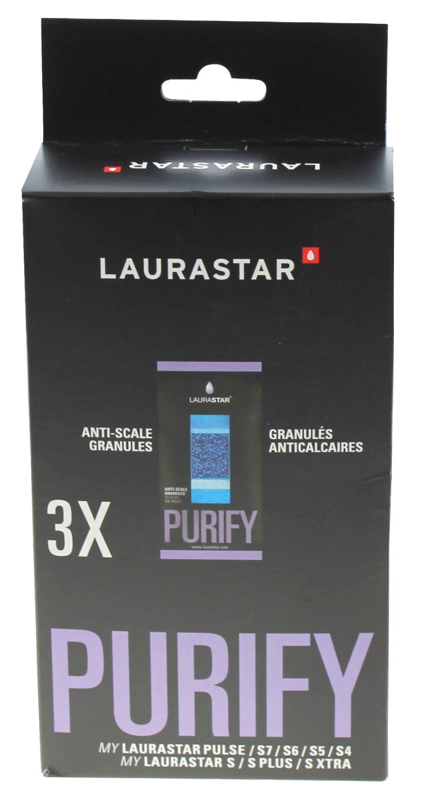 Laurastar 3-Pack Aqua Refill Granules Potable Water Filter
