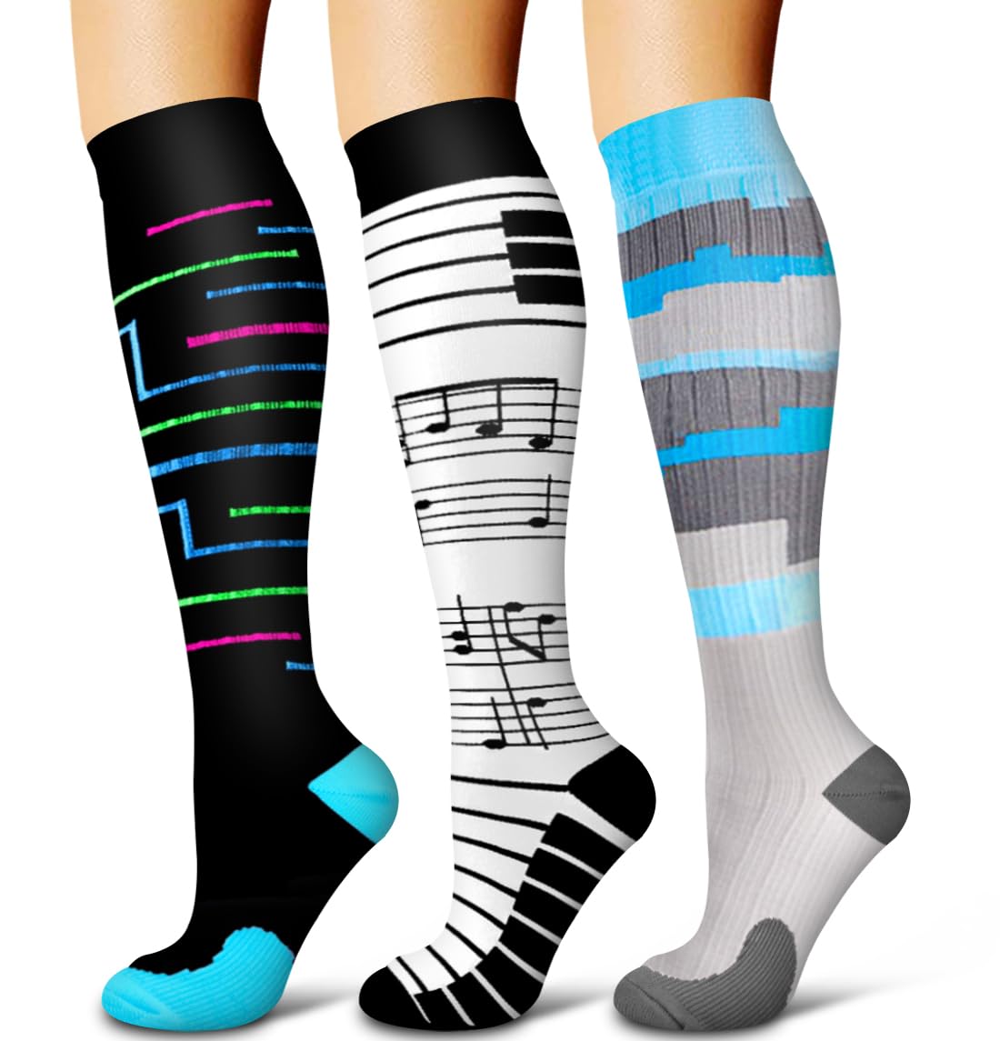 COOLOVER Copper Compression Socks for Women and