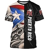 Owlfder Mens Novelty Flag T-Shirt 3D Printed Graphic Short Sleeve Shirt Crew Neck Casual Top Unisex