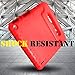 AFUNTA Fire 7 2017 2015 Case,Light Weight Shock Proof Convertible Handle Stand EVA Protective Kids Case Compatible Amazon Fire 7 inch Display Tablet 7th 5th Generation-Red