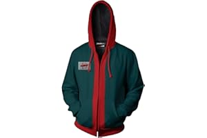 Kejodiy Adult & Kids Miles Hoodie Sweatshirt Superhero Zipper Jacket Coat Cosplay Costume