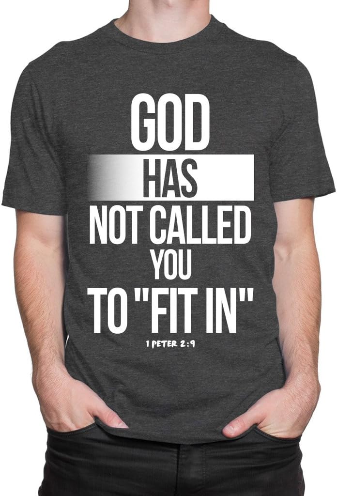 Living Water Fashion Men's Christian Novelty T-Shirt Faith Spiritual tee GOD FIT in