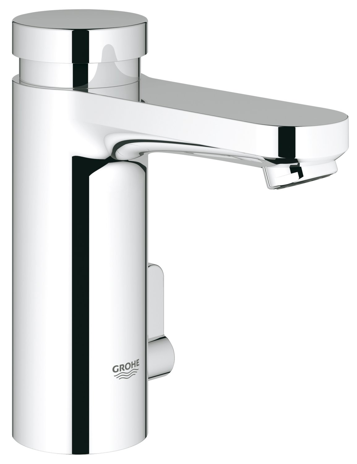 GROHE 36317000 Eurosmart Cosmopolitan T Self-Closing Basin Mixer Tap with Mixing Device