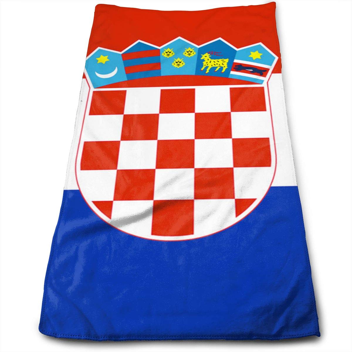 Amazoncom Lzvong Croatia Flag Sports Towel Face Furniture