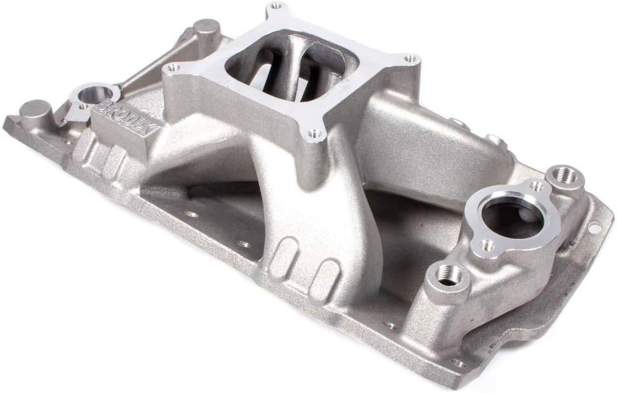 Brodix Cylinder Heads BM1000 SBC Intake Manifold - 4150 Flangle