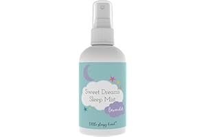 Little Sleepy Head Lavender Sleep Spray Made in USA - Aromatherapy Spray for Babies, Kids, & Adults Bedroom Essentials - Perfect Pillow Mist Linen Spray for Bedding with Lavender Sleep Essential Oil
