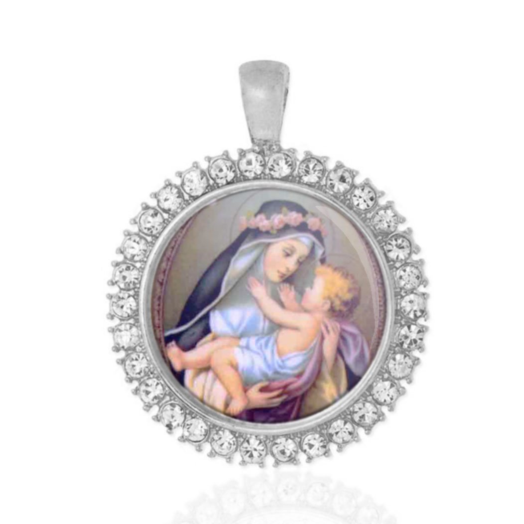 Jewelry St Rose Of Lima Religious Round 