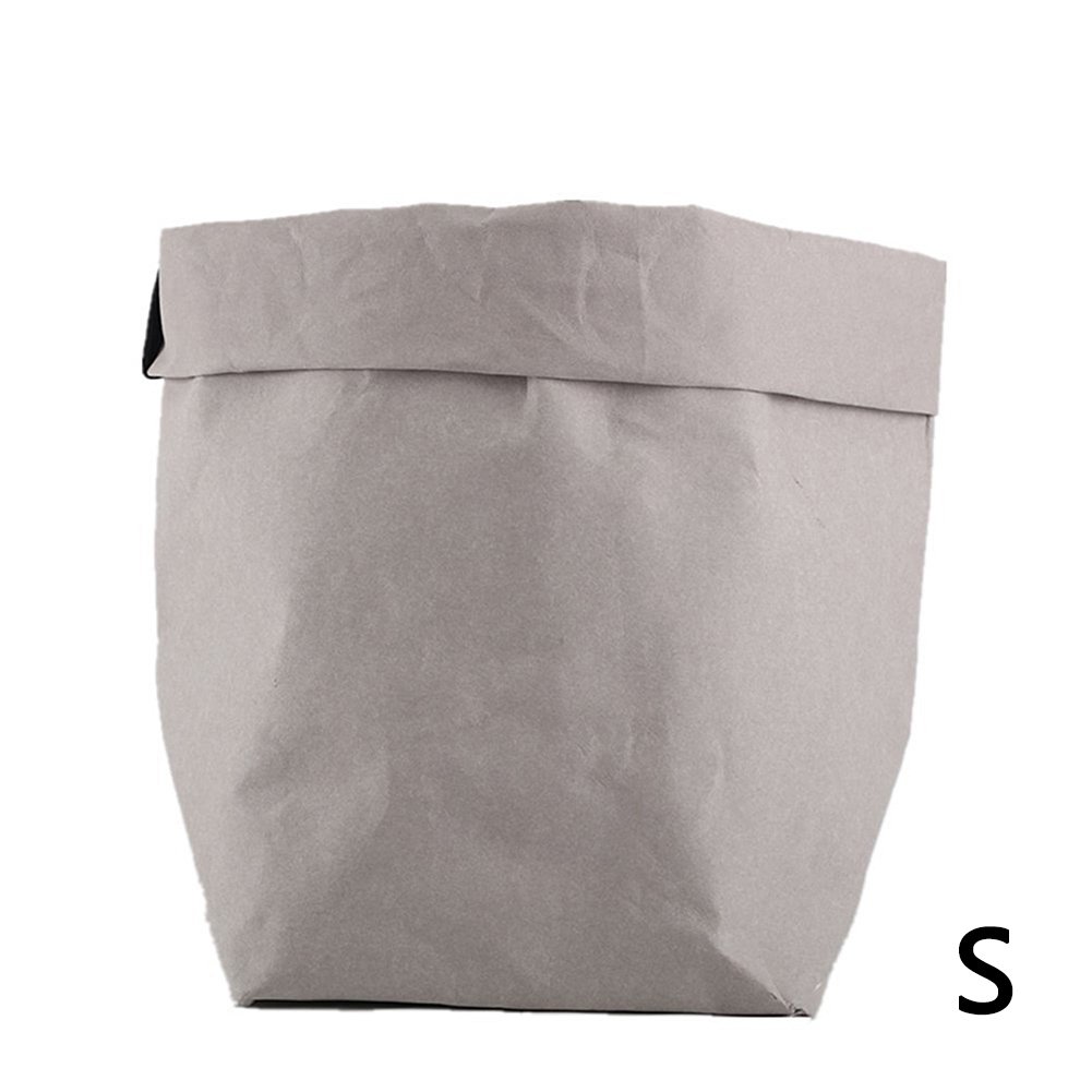 fastar waschbare Kraftpapiertüte reißfeste Aufbewahrungsbehälter
