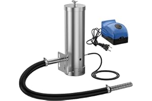 Stainless Steel Cold Smoke Generator with Long Tube, Portable BBQ Smoker for Gas Grills Ceramic Charcoal Stoves, Food and Mea