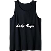 Lady Gaga Official Script Tank Top
