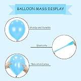 SHATCHI Rainbow Party Balloons 50 Pack 12 Inch Biodegradable Latex view 6