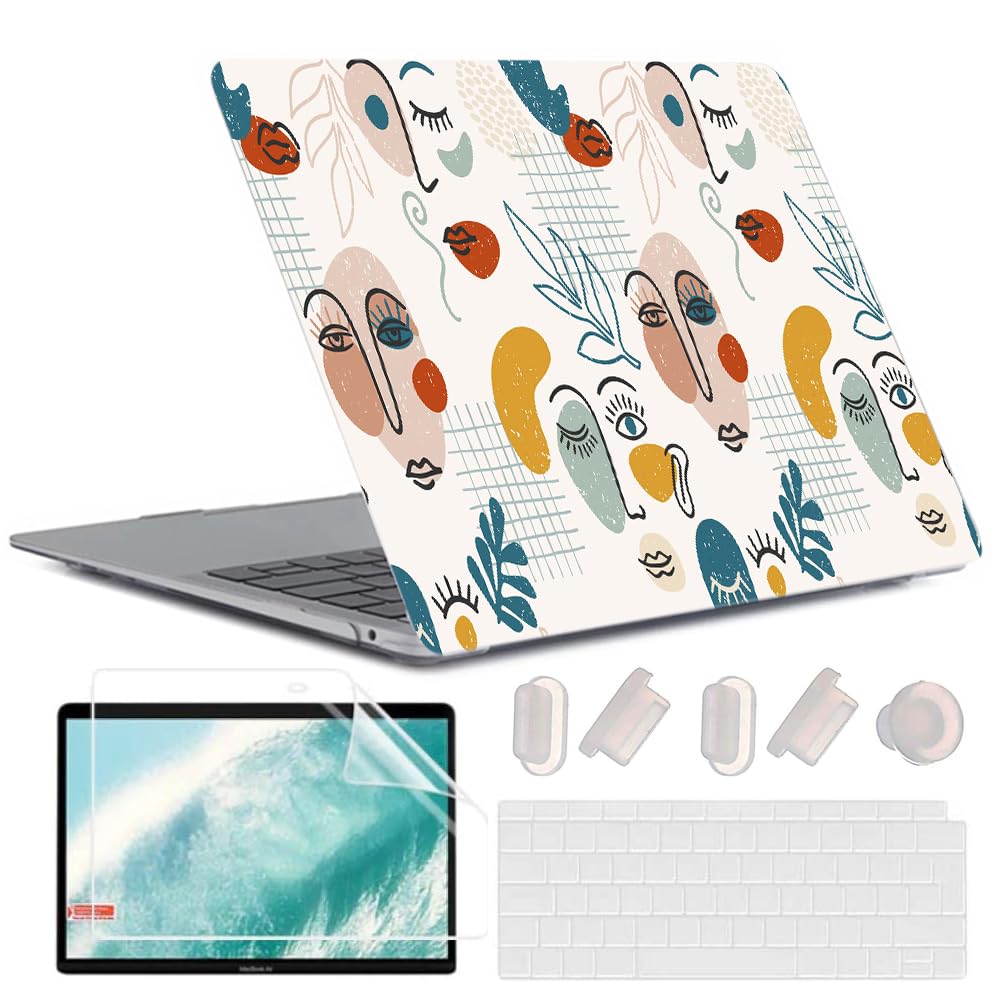 MUSHUI 4 in 1 for MacBook Air 13 inch Case 2020