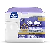 Similac 360 Total Care Gentle Comfort Baby Formula, Easy-to-Digest Formula, Has 5 HMO Prebiotics, Powder Infant Formula, 20.1-oz Tub