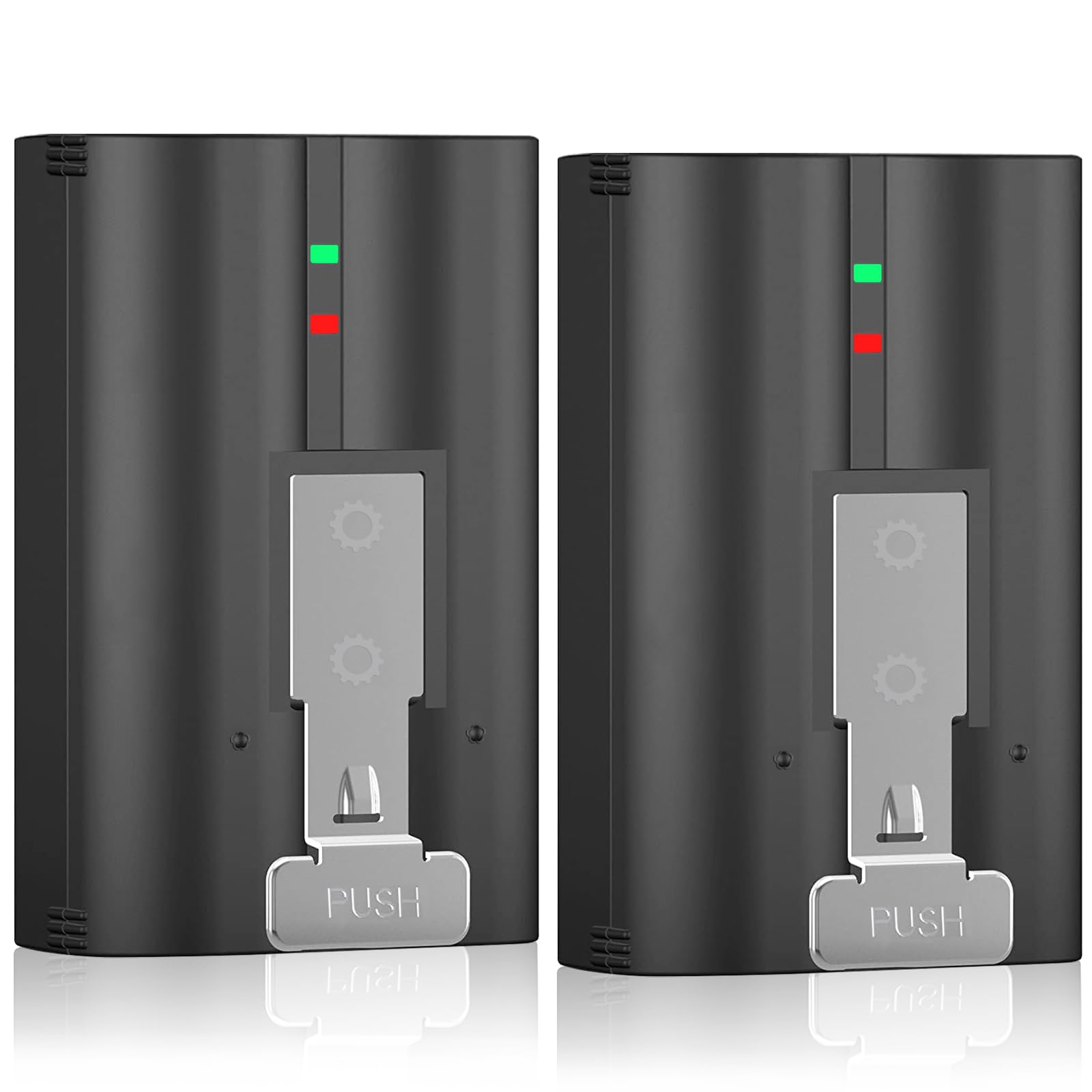 Photo 1 of SUNNEAR 2 Packs 6040mAh Rechargeable Battery Compatible with Ring-Video Doorbell 2/3/4, Video Doorbell 3 Plus, Stick Up Cam Battery (2nd & 3rd Gen) and Spotlight Cam