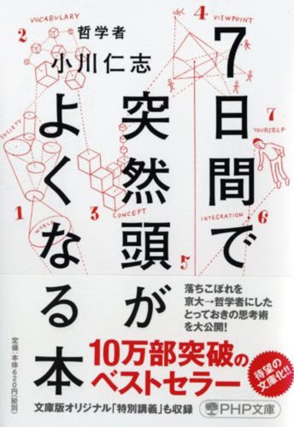 7日間で突然頭がよくなる本 Php文庫 小川 仁志 本 通販 Amazon