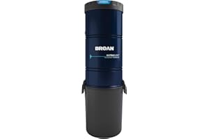 Broan-NuTone BQ700 Powerful Central Vacuum System for Large Homes. Quiet and Powerful Unit - 700 Air Watt