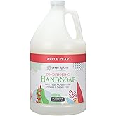 Ginger Lily Farms Botanicals All-Purpose Liquid Hand Soap Refill, 100% Vegan & Cruelty-Free, Apple Pear Scent, 1 Gallon (128 fl. oz.)