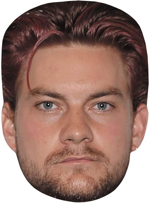 Amazon Com Jake Weary Pink Hair Celebrity Mask Flat Card Face