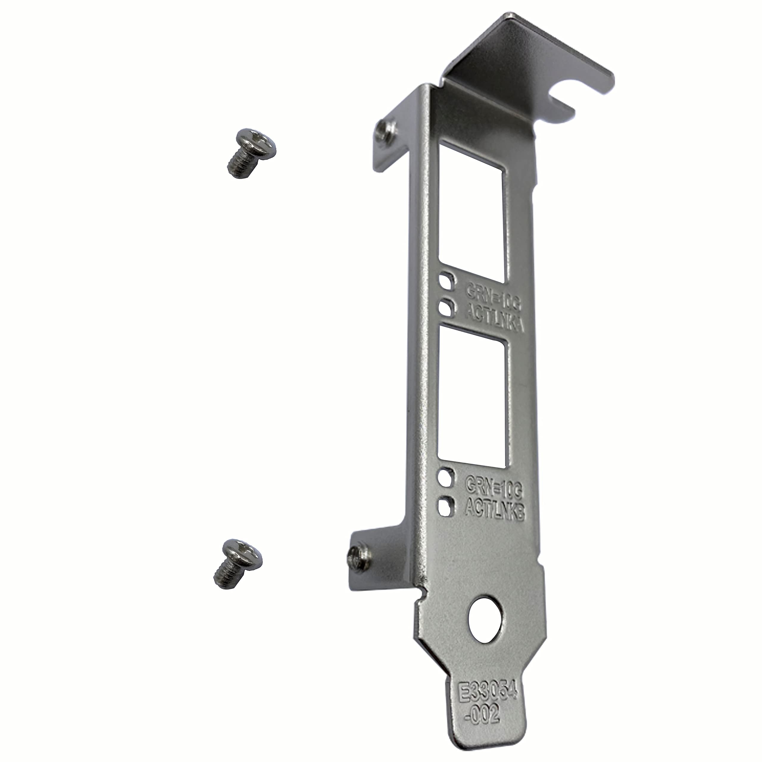 Photo 1 of BestParts New Generic Short Low Profile Bracket for Intel E10G42BTDA X520-DA2 E10G42BFSR X520-SR2 X520-LR2 X710-DA2 JL82599ES E33052-003