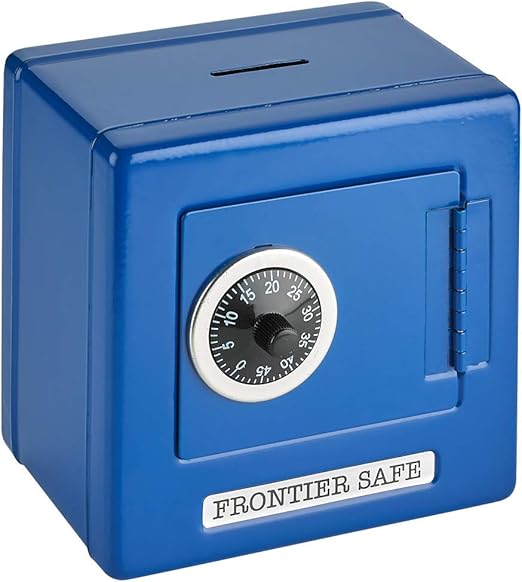 Combination Piggy Bank Safe 5.25" X 3.75" X 5" â€“ 1 Piece â€“ Colors