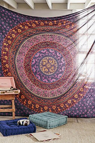 Large-Hippie-Tapestry-Hippy-Mandala-Bohemian-Tapestries-Indian-Dorm-Decor-Psychedelic-Tapestry-Wall-Hanging-Et