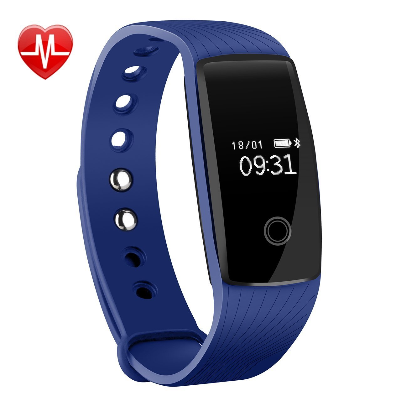 Mpow Pulsera Actividad Monitor de Pulso Cardíaco Pulsera ...