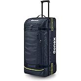 Gonex Rolling Duffle Bag with Wheels, 100L Water Repellent Large Wheeled Travel Duffel Luggage with Rollers 33 inch, Navy Blue
