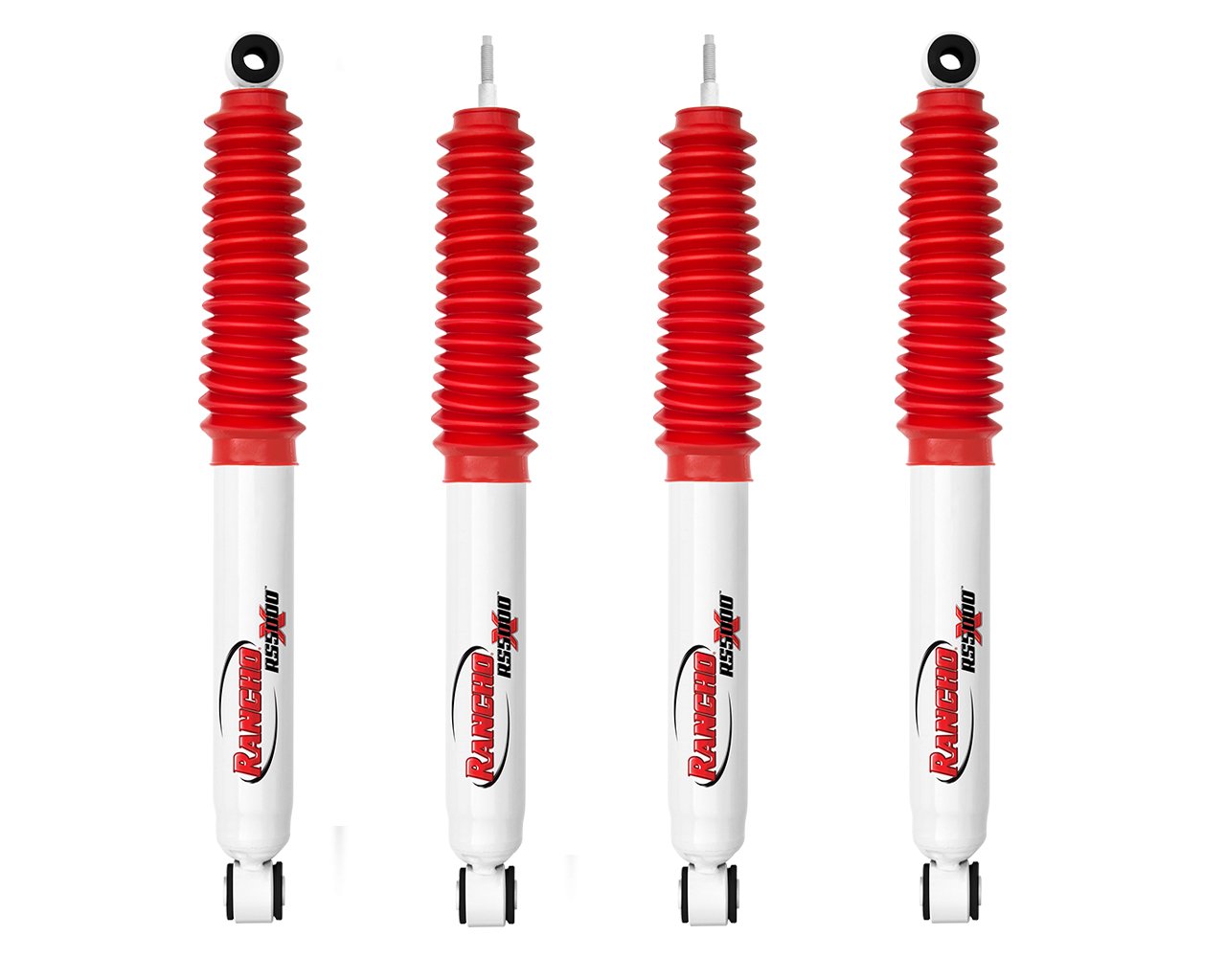 Rancho RS5000X Shock Set (4) – Front & Rear For Chevy Avalanche 1500, Tahoe, Yukon XL 1500