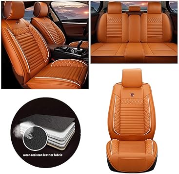 front and rear car seat