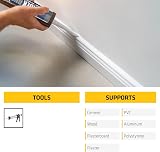 Everbuild Sika Caulk Once Premium Acrylic Caulk 295ml White view 5
