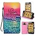 Alcatel Allura Case, Alcatel Fierce 4 Case, Alcatel Pop 4 Plus Case, FirstCover Wallet Folio PU Leather Flip Case Cover with Card Holder for Alcatel OneTouch Fierce 4 [Free Screen Protector]
