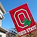 Ohio State Buckeyes OSU Flag Banner