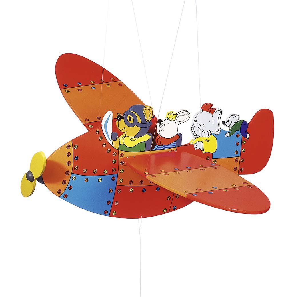 Goki GK128 Swing Animal Airlines Toddler Toys
