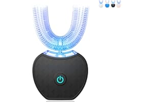 Sonic Brush V5 100% U Shaped Automatic Electric Toothbrush for Adults,Sonic Toothbrush 360° Oral Cleaning Wireless Charging &