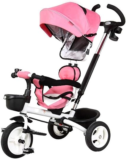 Moolo Poussettes Bebe Trolley Pour Poussettes Velo Tricycle Pour Enfants Pour Bebe Pliage 1 6 Ans Poussette Couleur Rose Amazon Fr Cuisine Maison