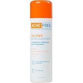 AcneFree Acne Free Oil-Free Cleanser, Benzoyl Peroxide 2.5% with Glycolic Acid to Prevent and Treat Breakouts Unscented, 8 Fl Oz