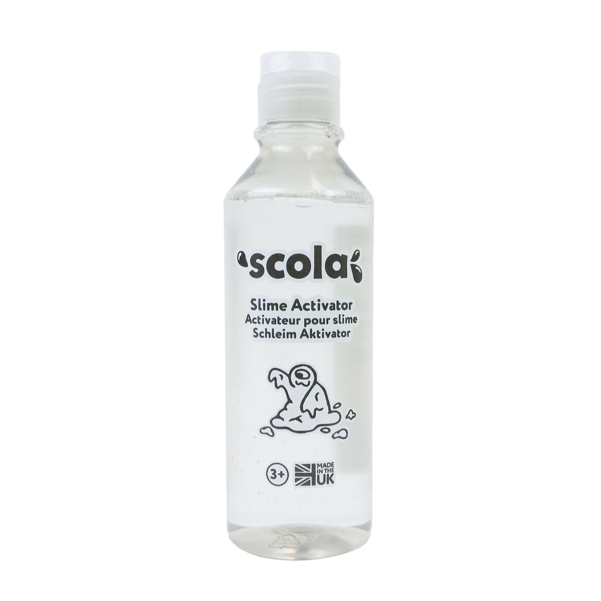 Scola Slime Activator 300ml Bottle, School Supplies, Art and Crafts Projects, Children's Craft Projects, For Kids