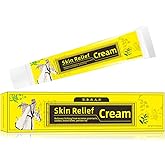 Verilona Skin Relief Cream - Maximum Strength Eczema Cream for Itchy, Dry Skin, Fast Relieve Rash, Psoriasis, Dermatitis, Urticaria & Irritable. 0.71 OZ