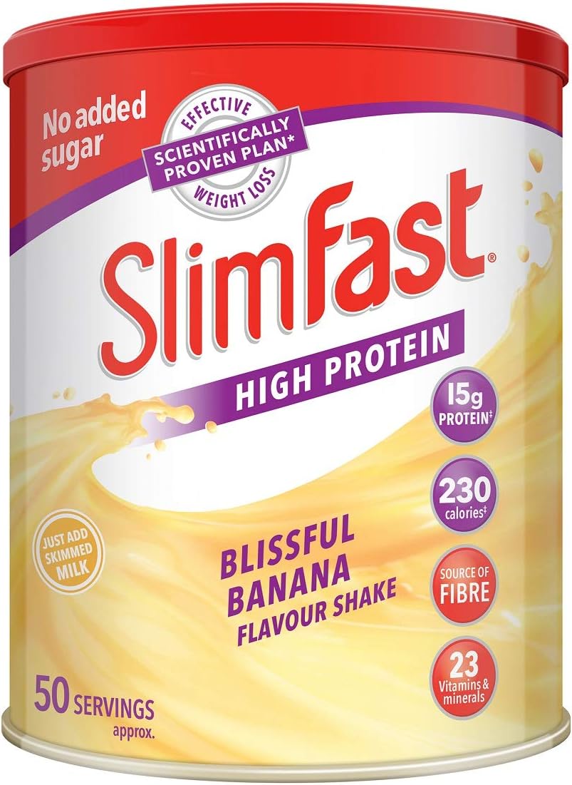 SlimFast Balanced Meal Shake, Healthy Shake For Balanced Diet Plan With VitamIns And Minerals, High In Fibre