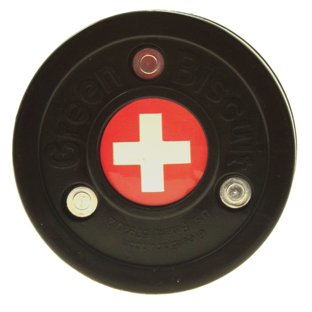 Green Biscuit Olympic Puck - Switzerland