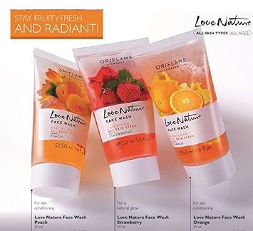 oriflame refreshing face wash
