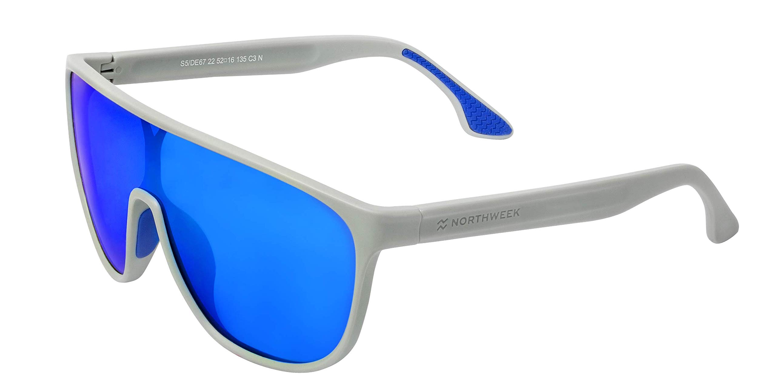 NORTHWEEK Unisex Adults’ DEMON ROTOR Sunglasses, Green, 143.0