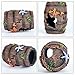 Miracliy Broken Barrel Aquarium Decorations Ornaments for Fish Tank, Resin Broken Barrel Cave Decor for Betta Fish House