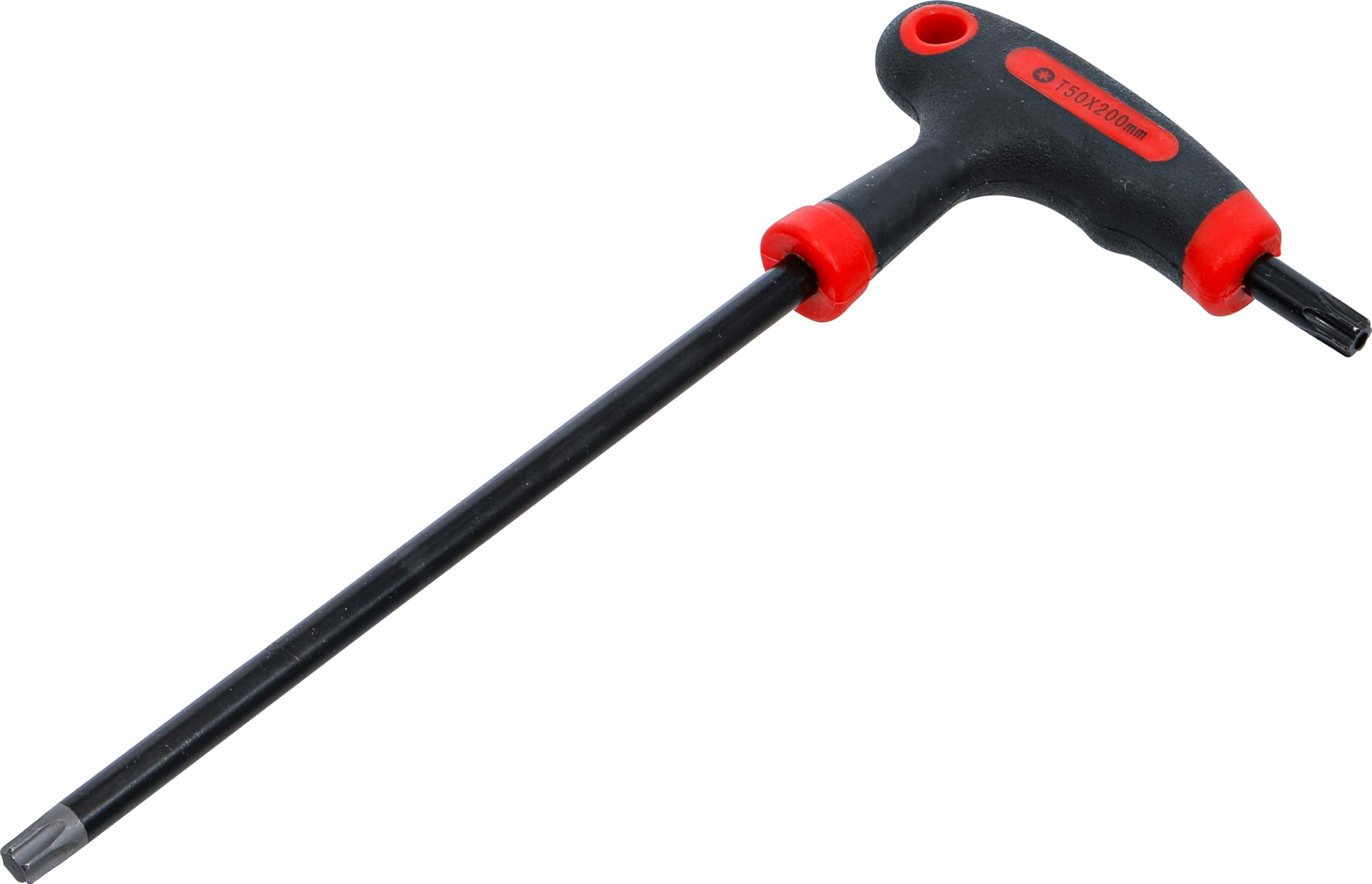 BGS Diy 7880-T50 | T-Handle L-Type Wrench | T-Star tamperproof/non-tamperproof (for Torx) | T50