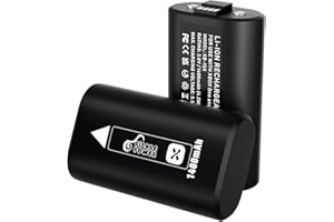 Pickle Power Lithium Xbox Controller Battery Pack for Xbox Series X|S and Xbox One, 2 Pack 1400mAH Xbox Battery Pack for Xbox Series X/Xbox Series S/Xbox One/S/X/Elite
