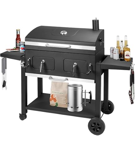 Amazon.com: Kenadne Charcoal Grill Outdoor BBQ Grill, Extra Large Amazon.com: Kenadne Charcoal Grill Outdoor BBQ Grill, Extra Large