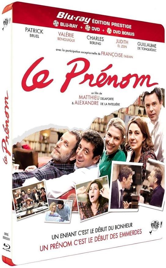 Le Prénom Pièce De Théatre Streaming Le prénom : Le Film en DVD & Blu pièce de théâtre en DVD Blu-Ray