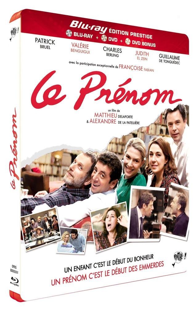Le Prénom Le Film Le Prenom: the movie DVD Blu-ray + theater play the DVD Import DVD