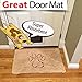 XL Extra Thick Micro Fiber Pet and Dog Door Mat - Super Absorbent. Includes Water Proof Liner - Size 36